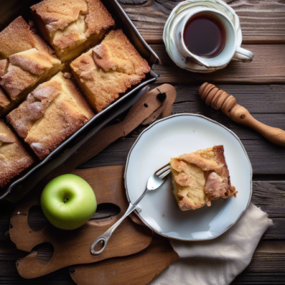 Szarlotka Polonaise aux Pommes Caramélisées