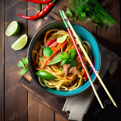 One Pot Pasta Vietnamien Épicé