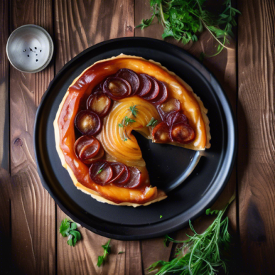 Tarte Tatin Salée à l'Espagnole Tarte Tatin Salée à l'Espagnole