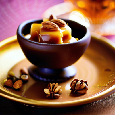 Carrés de Caramel Marocain aux Épices Carrés de Caramel Marocain aux Épices