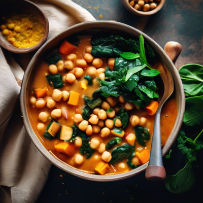 Ragoût Automnal de Pois Chiches à la Portugaise