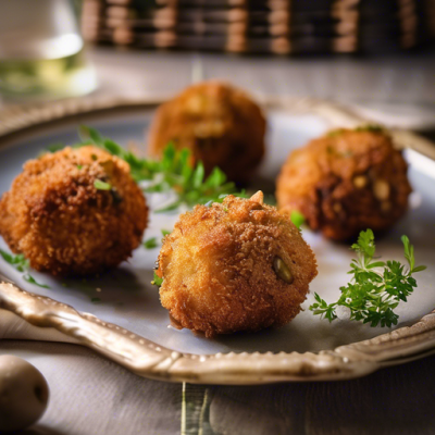 Cromesquis de Seitan aux Champignons Sauvages
