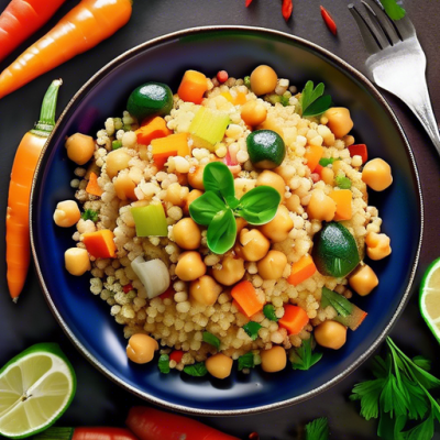 Couscous Royal aux Légumes Croquants et Épices Exotiques