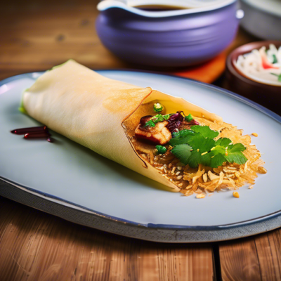 Dosa Cantonais: Crêpes de Riz à la Chinoise