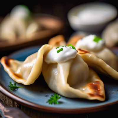 Pierogi Sucrés aux Fruits Rouges et Fromage Blanc