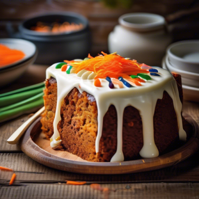 Carrot Cake Coréen Sans Gluten