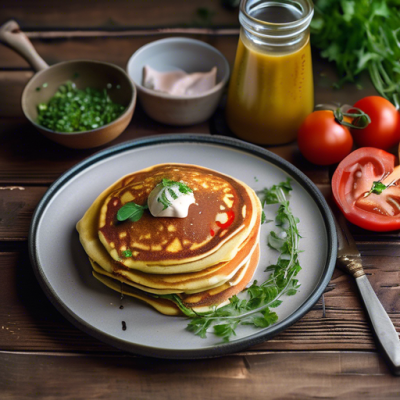 Pancakes Salés à la Marocaine