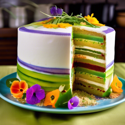 Layer Cake Printanier aux Saveurs du Vietnam Layer Cake Printanier aux Saveurs du Vietnam