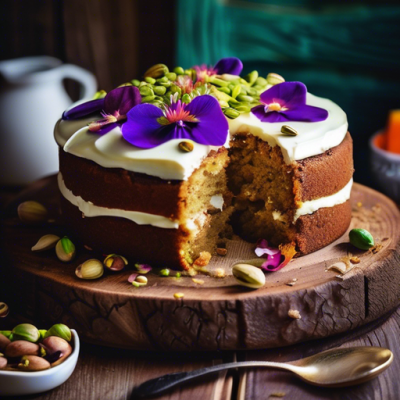 Carrot Cake Fondant aux Épices du Moyen-Orient Carrot Cake Fondant aux Épices du Moyen-Orient
