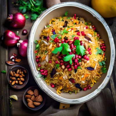 Biryani Libanais aux Épices Dorées Biryani Libanais aux Épices Dorées