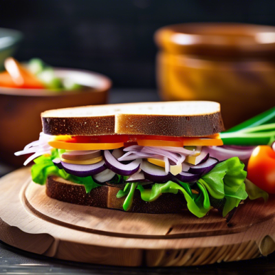 Sandwich Wok'n'Roll Sucré-Salé à la Chinoise Sandwich Wok'n'Roll Sucré-Salé à la Chinoise