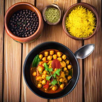 Curry de Pois Chiches aux Légumes du Soleil