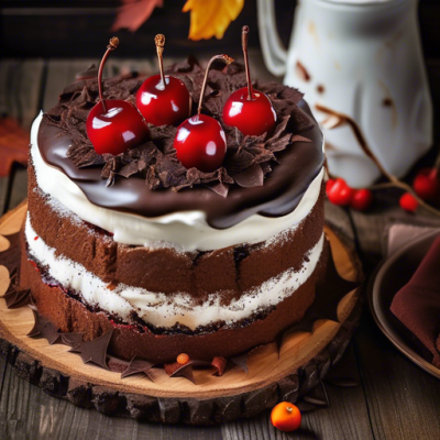 Forêt Noire Automnale aux Épices