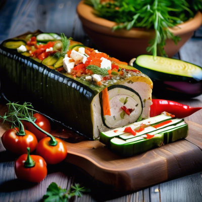 Terrine de Légumes à la Grecque
