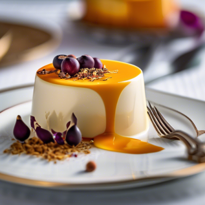 Bavarois Turc aux Pistaches et Miel