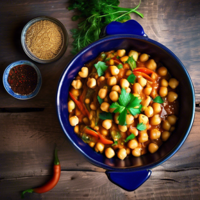 Tagine de Légumineuses à la Marocaine