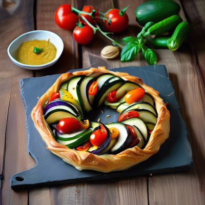 Tarte Tatin Libanaise aux Légumes d'Été Tarte Tatin Libanaise aux Légumes d'Été