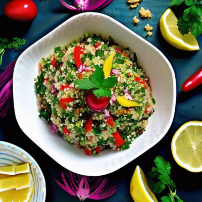 Taboulé Crémeux Fusion Libanais