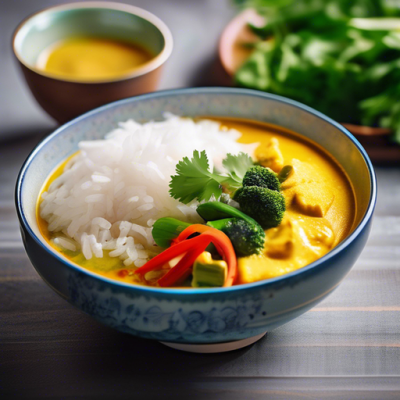 Riz au Curry Vietnamien à l'Ananas