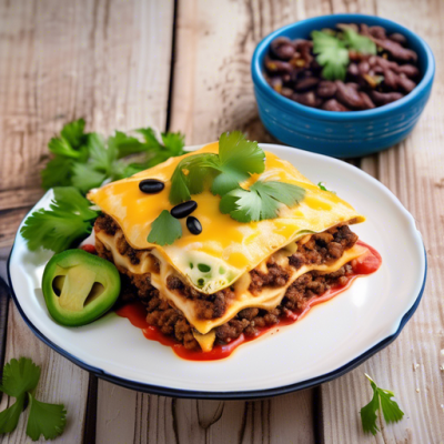 Lasagnes Mexicaines Épicées