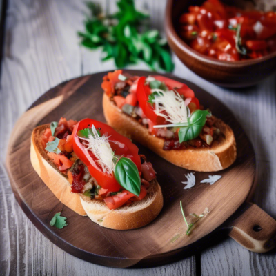 Bruschetta Española au Chorizo et Manchego