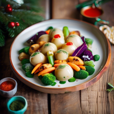 Gnocchis Crémeux à la Coréenne Festive