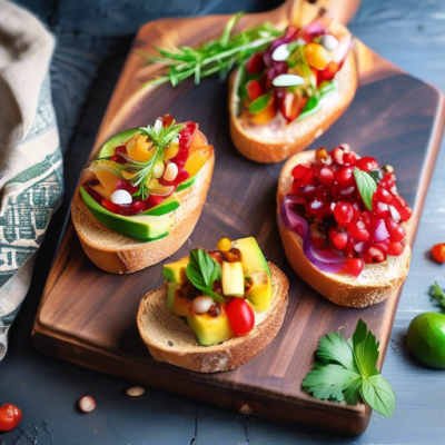 Bruschetta Estivale aux Saveurs du Monde