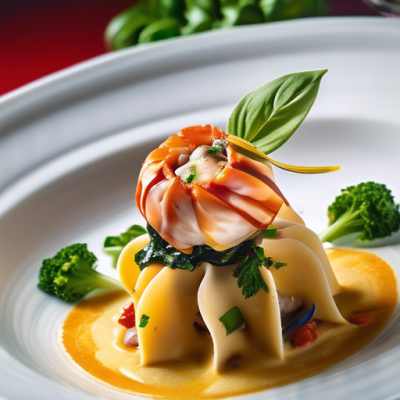 Pâtes Farcies à la Méditerranéenne Espagnole