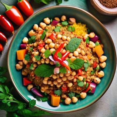 Taboulé Royal Marocain aux Agrumes et Grenade