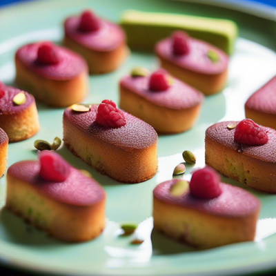 Financiers aux Framboises et Pistaches