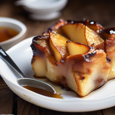 Pain Perdu Coréen au Gingembre et Poires Caramélisées Pain Perdu Coréen au Gingembre et Poires Caramélisées
