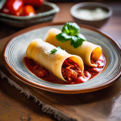 Pâtes Farcies à l'Espagnole
