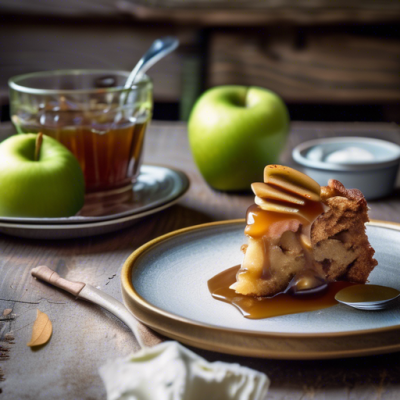 Gâteau Irlandais aux Pommes et Caramel au Whisky
