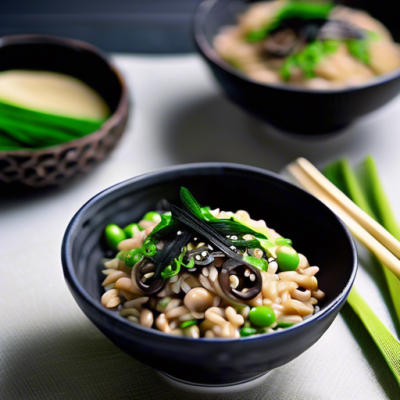 Orzotto Crémeux aux Saveurs du Japon