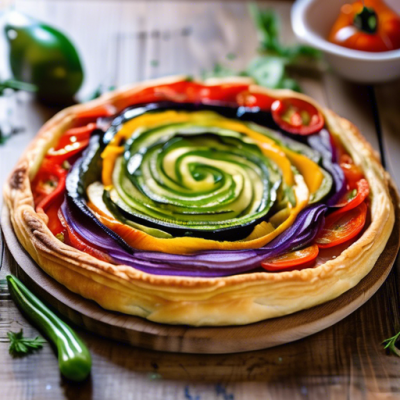 Tarte Fine aux Légumes du Dimanche