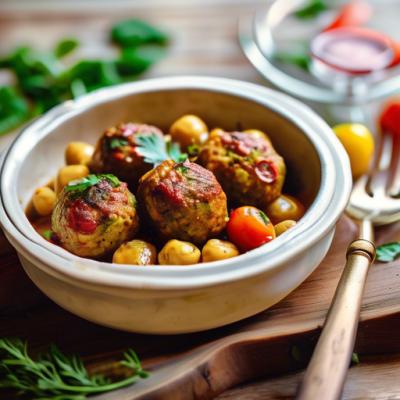 Boulettes de Pois Chiches à la Libanaise Boulettes de Pois Chiches à la Libanaise