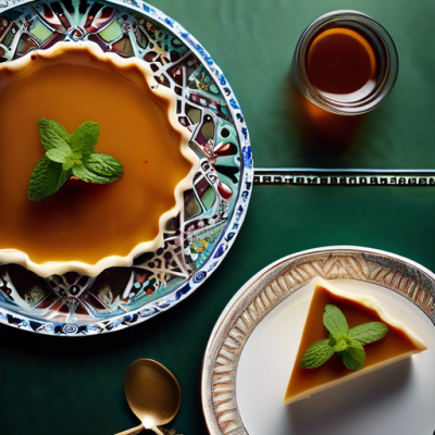 Flan Crémeux à la Marocaine