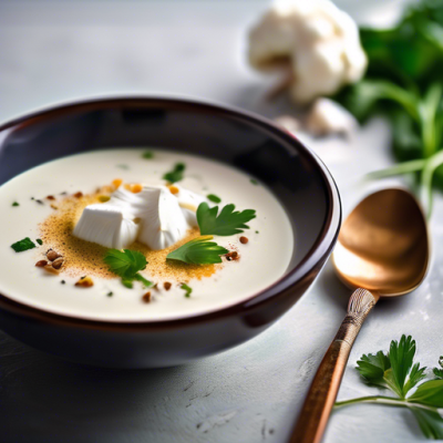 Velouté de Chou-Fleur à la Thaïlandaise