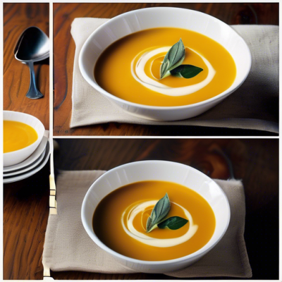 Velouté de Courge à l'Italienne