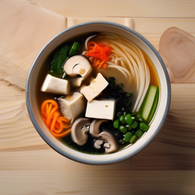 Velouté de Tofu Crémeux à la Japonaise