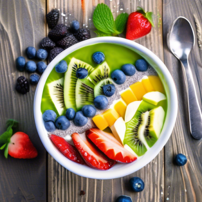 Smoothie Printanier 'Réveil des Papilles'