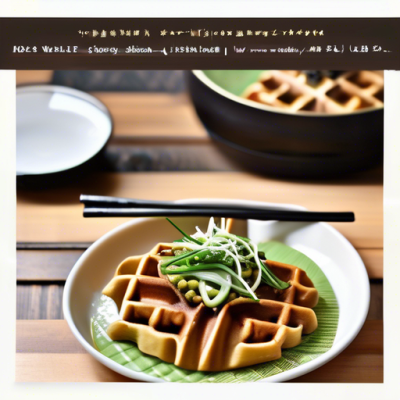 Gaufres Okonomiyaki - La Fusion Franco-Japonaise qui Décoiffe