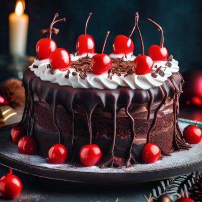 Forêt Noire à la Polonaise - Le Makowiec Noir