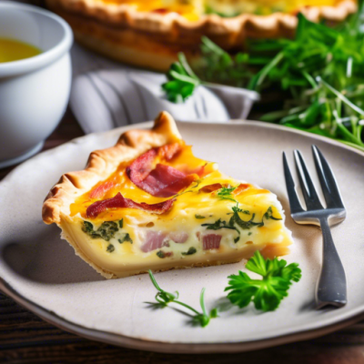 Quiche Lorraine du Dimanche Paresseux