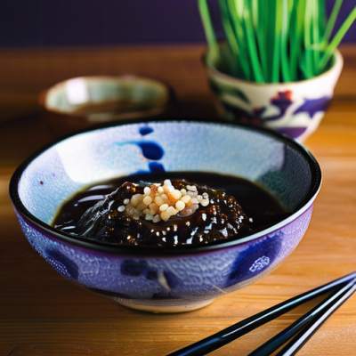 Caviar d'Aubergine à la Japonaise 'Nasu no Caviar'
