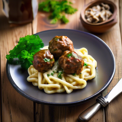 Boulettes Végétales à l'Allemande