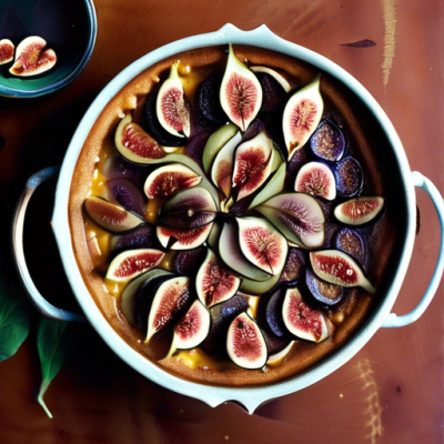 Clafoutis aux Figues à la Marocaine Clafoutis aux Figues à la Marocaine