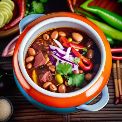 Chili Cambodgien Sucré-Salé en Cocotte