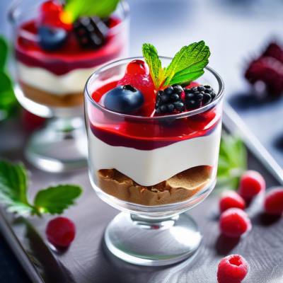 Verrines Royales Belges aux Fruits d'Hiver