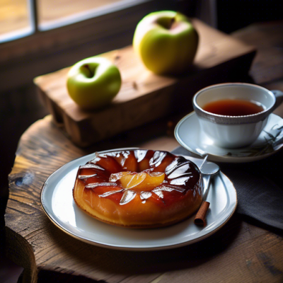 Tarte Tatin Russe aux Pommes et Épices du Thé Tarte Tatin Russe aux Pommes et Épices du Thé